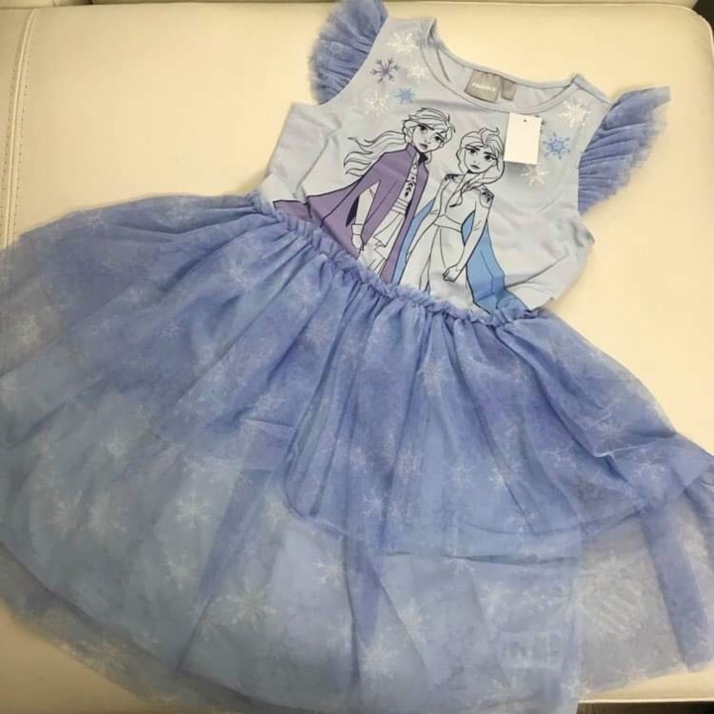 Disney Frozen Elsa Anna Cute Dress - Picture 2 of 8